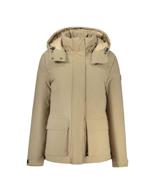 North Sails Natural Polyester Parka Jacket