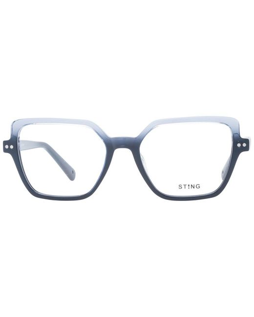 Sting Blue Acetate & Plastic Glasses (frames) for men