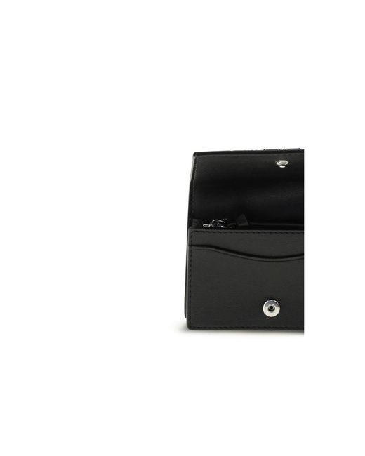 Ganni Black Polyester Wallet