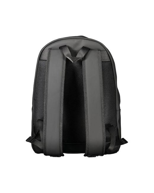 Tommy Hilfiger Black Polyethylene Men Backpack for men