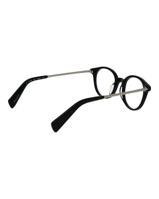 Yohji Yamamoto Black Acetate Glasses (Frames)