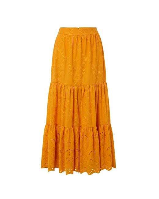Trussardi Orange Polyester 's Skirt