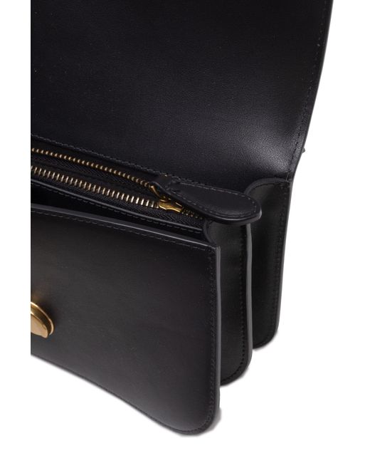 Pinko Black Love Bell Classic Shoulder Bag