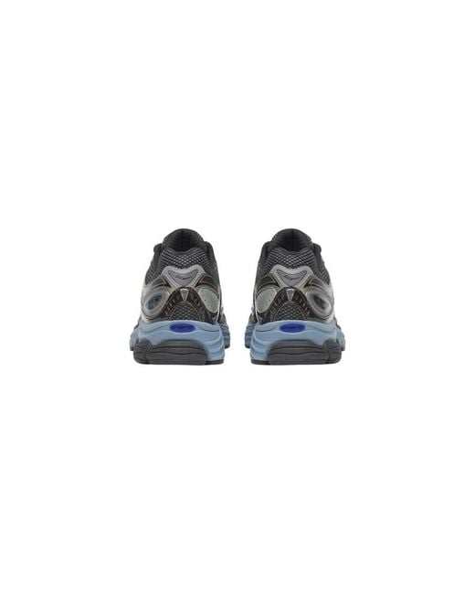 Saucony Blue Black Synthetic Athletic Sneakers for men