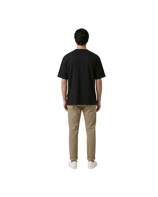 Gianni Lupo Black Cotton T-Shirt for men