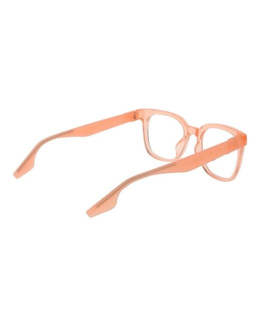 Converse Brown Full-Rim Rectangle Optical Frames With Branded Case