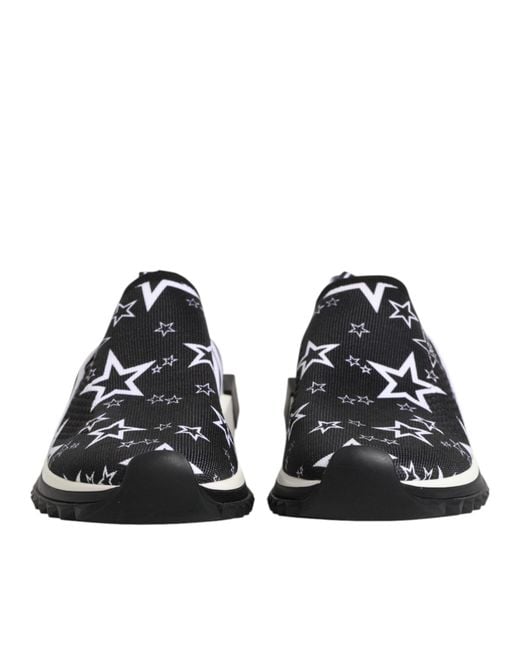 Dolce & Gabbana White Daymaster Sneakers Star Design for men