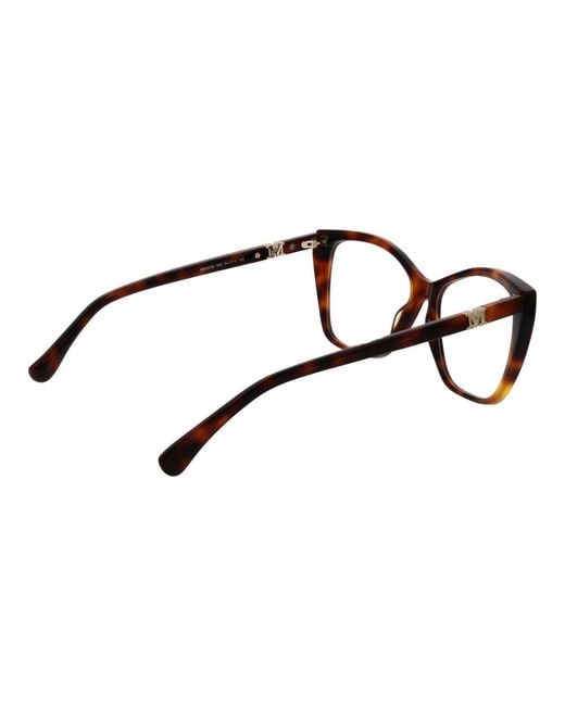Max Mara Black Brown Acetate Glasses (frames)