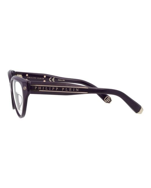 Philipp Plein Blue Cellulose Acetate Glasses (Frames)