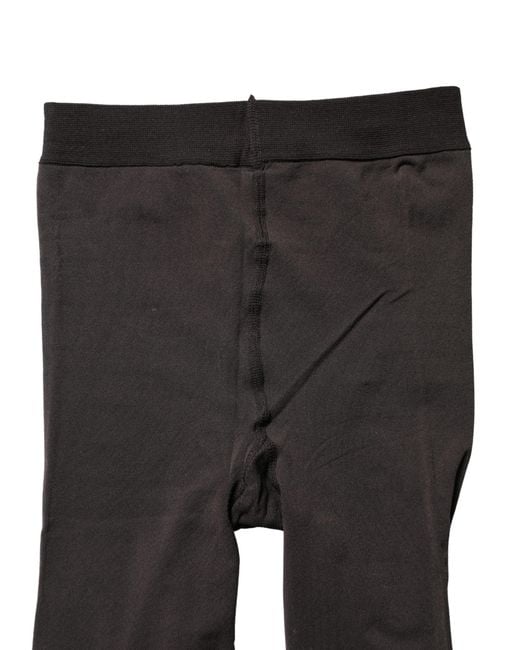 Dolce & Gabbana Black Nylon Tights Stocking Pantyhose Socks Clothing
