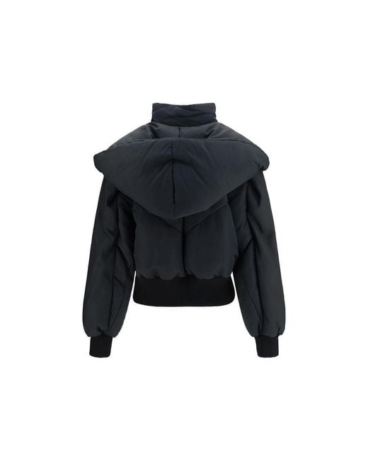 The Attico Blue Black Cotton Full