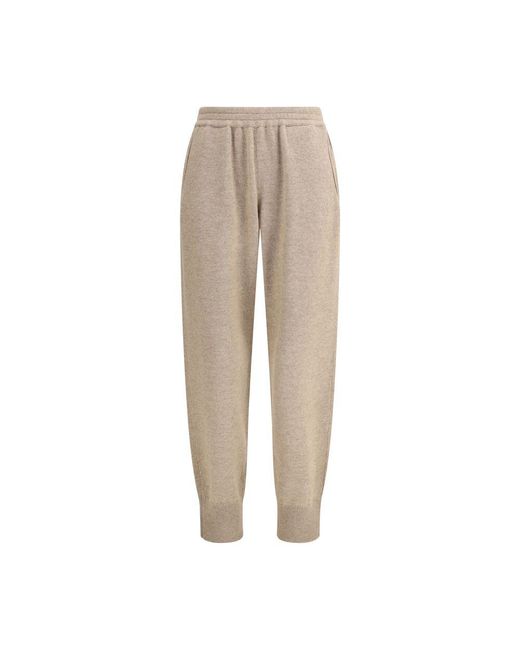 Brunello Cucinelli Natural Cashmere Pants