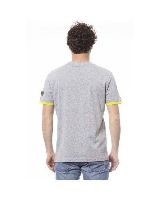 INVICTA WATCH Gray Cotton T-Shirt for men