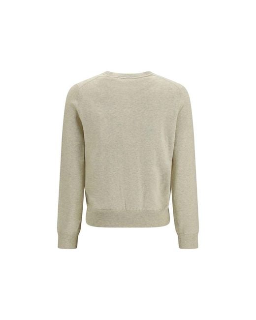 Isabel Marant Natural Beige Wool Oves Aries Sweatshirt