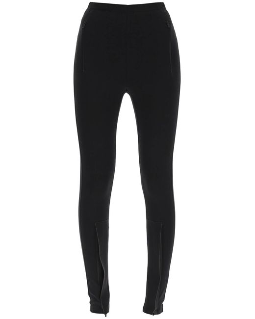 Wardrobe NYC Black leggings With Zip Cuffs