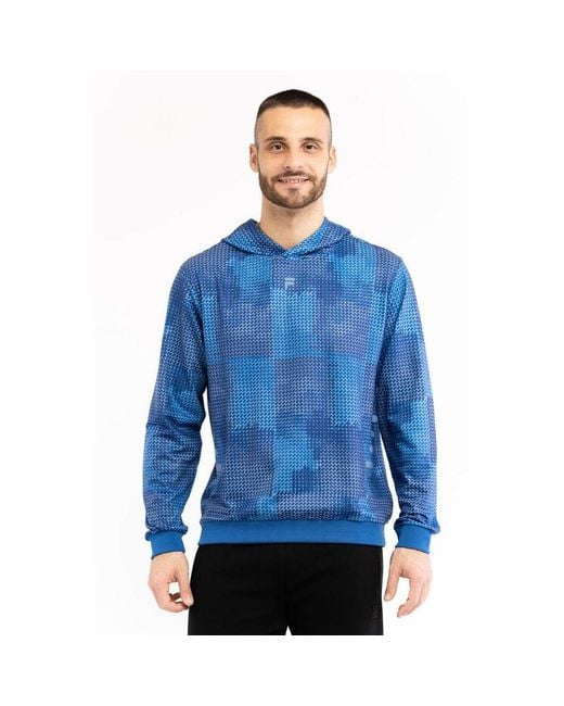 Fila Blue Polyester Sweatshirt for men