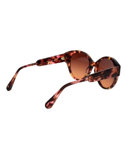 MAX&Co. Brown Plastic Sunglasses