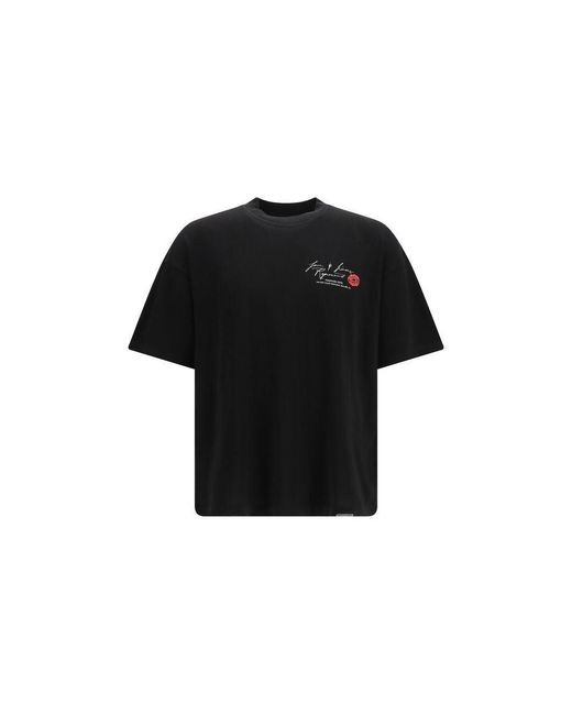 Represent Black Cotton T for men