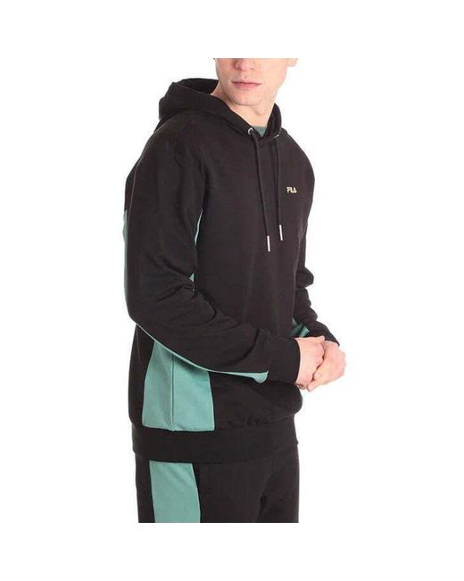 Fila Black Cotton Sweatshirt for men