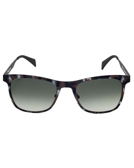 Italia Independent Multicolor Brown Metal Sunglasses