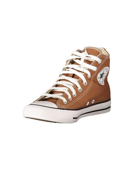 Converse Brown Polyester Unisex Sneaker