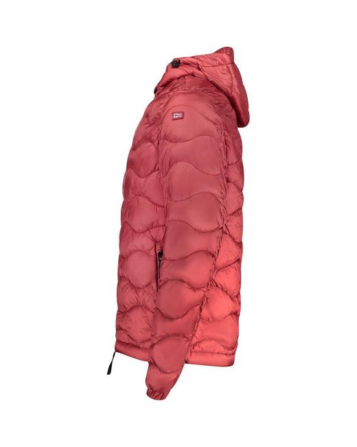 Norway 1963 Red Polyamide Men's Jacket for men
