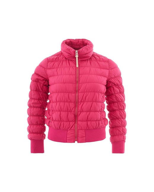 Woolrich Pink Fuchsia Polyamide Jackets & Coat