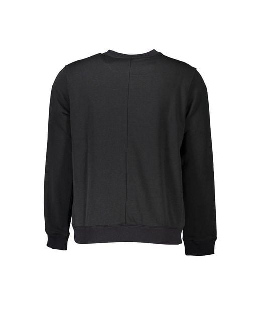 Calvin Klein Black Polyester Sweater for men