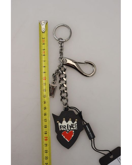 Dolce & Gabbana Black Elegant And Designer Keychain for men