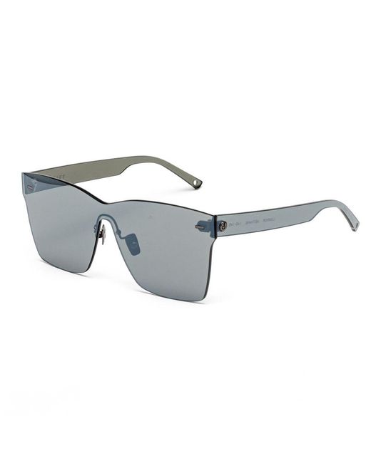 Belstaff Gray Blue Acetate Sunglasses
