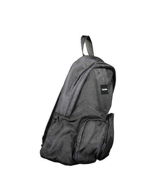 Calvin Klein Black Sleek Urban Backpack With Laptop Compartment for men