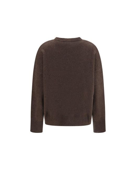 Loulou de Saison Brown Cashmere Sweater