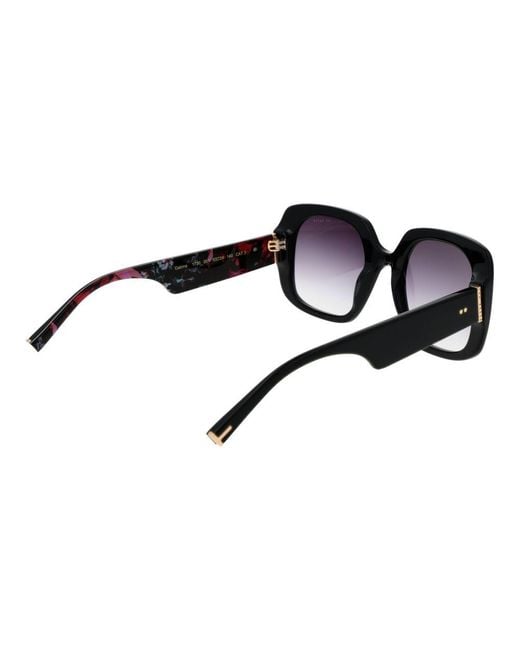 Ted Baker Black Acetate Sunglasses