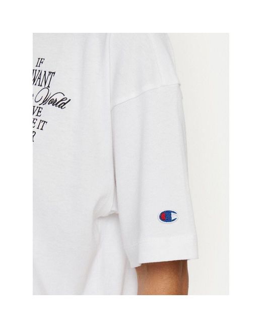 Champion White Cotton T
