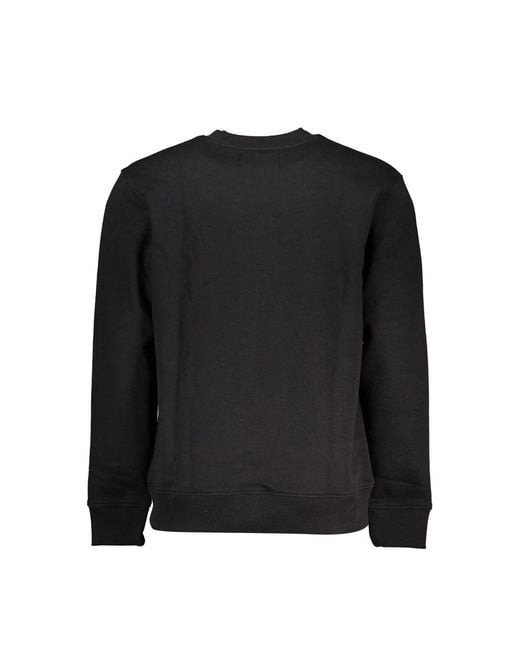 Calvin Klein Black Cotton Sweater for men