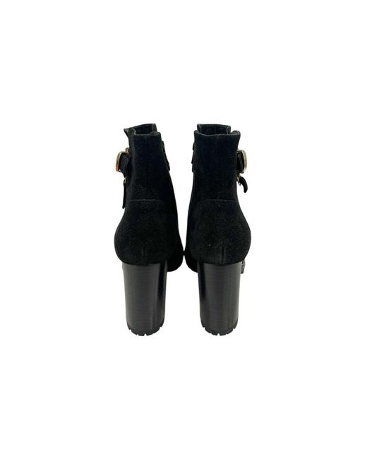 Borbonese Black Leather 's Boot