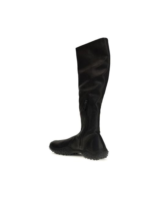 Miu Miu Black Lamb Ovis Aries Ankle Boots