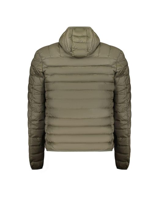 Roberto Cavalli Green Polyester Jacket for men
