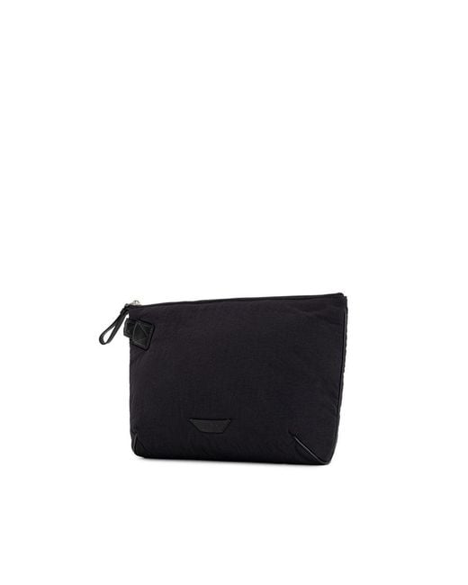 Bottega Veneta Black Nylon Clutch Bag for men