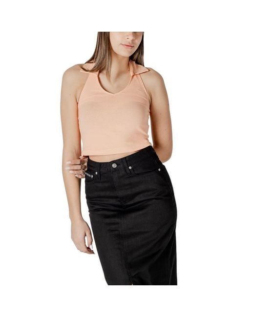 Calvin Klein Black Cotton Top