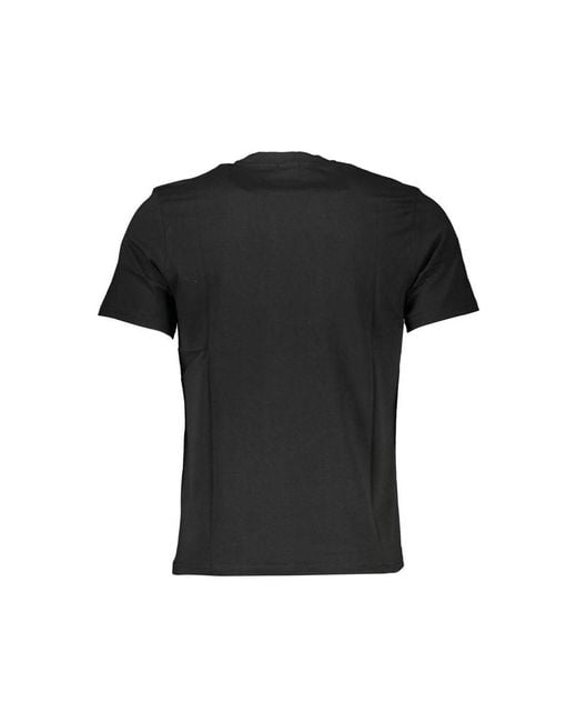 North Sails Black Cotton T-Shirt for men