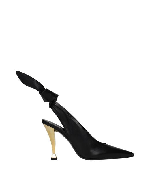 Givenchy Black Beauw Sandals Leather