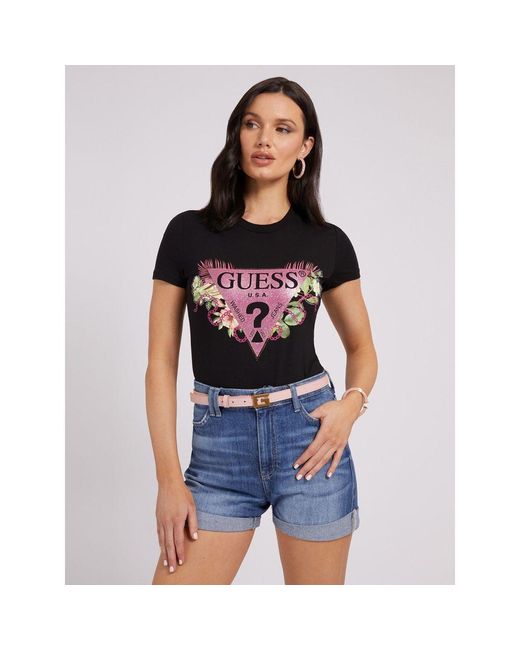Guess Blue Black Cotton T