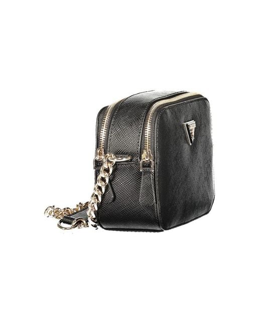 Guess Black Polyurethane 's Handbag