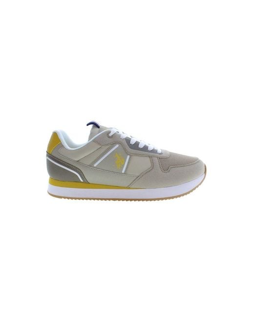 U.S. POLO ASSN. Gray Polyester Sneaker for men