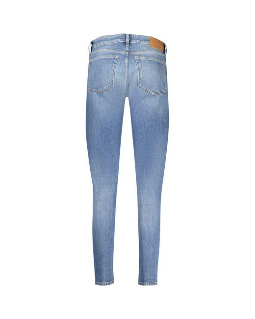 Tommy Hilfiger Blue Cotton 's Slim Jeans