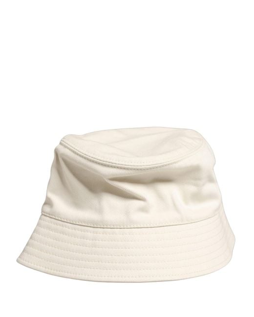 Dolce & Gabbana Natural Cotton Bucket Fisherman Capello Hat for men