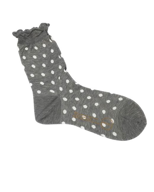 Antipast Gray Pois Socks