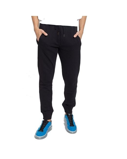 Versace Jeans Black Sweatpants for men
