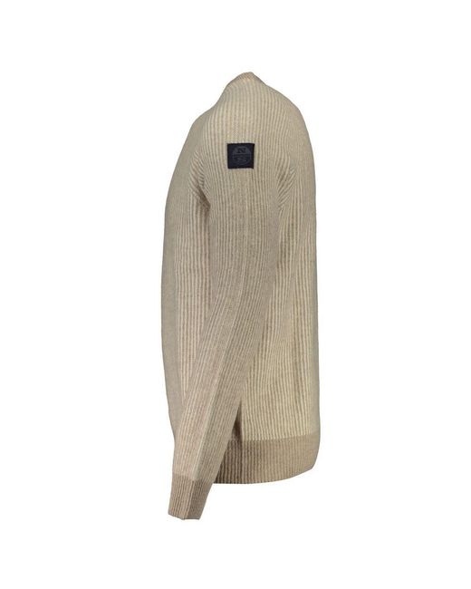 North Sails Natural Wool Sweater for men